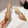 New summer stylish lace single-strap sandals